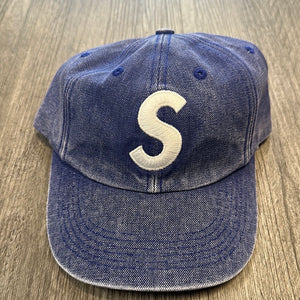 Supreme Pigment Coated Canvas S Logo 6 Panel