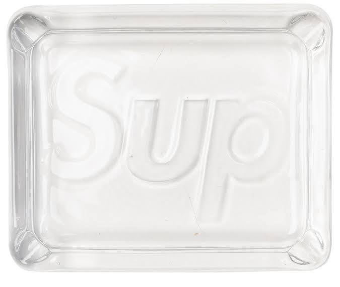 Supreme Debossed Glass Ashtray