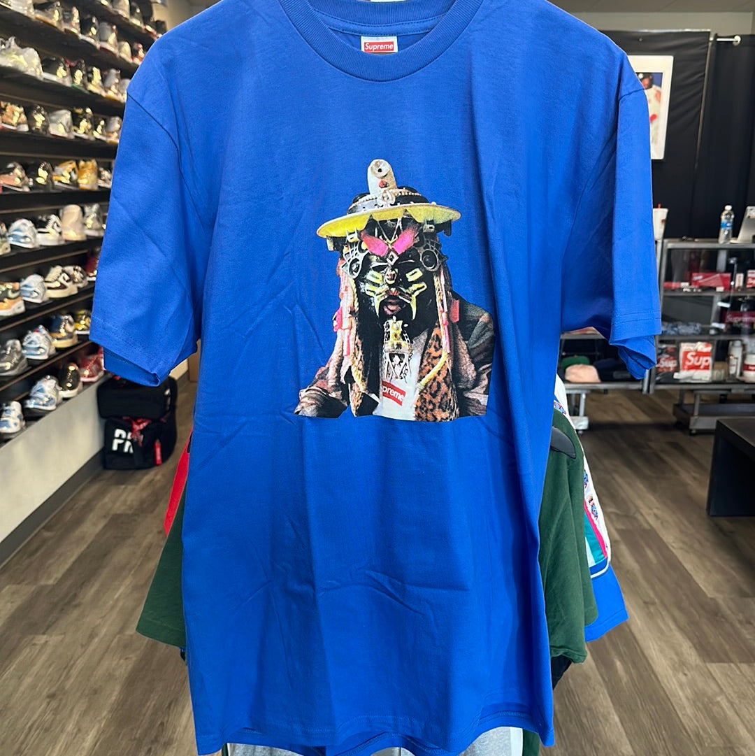 Rammellzee Tee - Blue – Blank Gallery