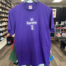 Load image into Gallery viewer, Supreme Cross Box Logo - Purple
