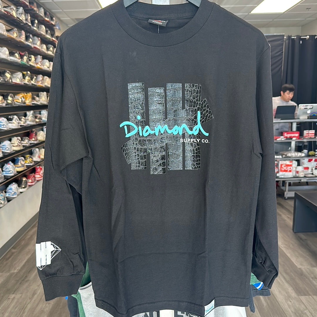 Diamond Supply x Undefeated Long Sleeve Tee