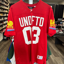 Load image into Gallery viewer, Undefeated Football Jersey - Red
