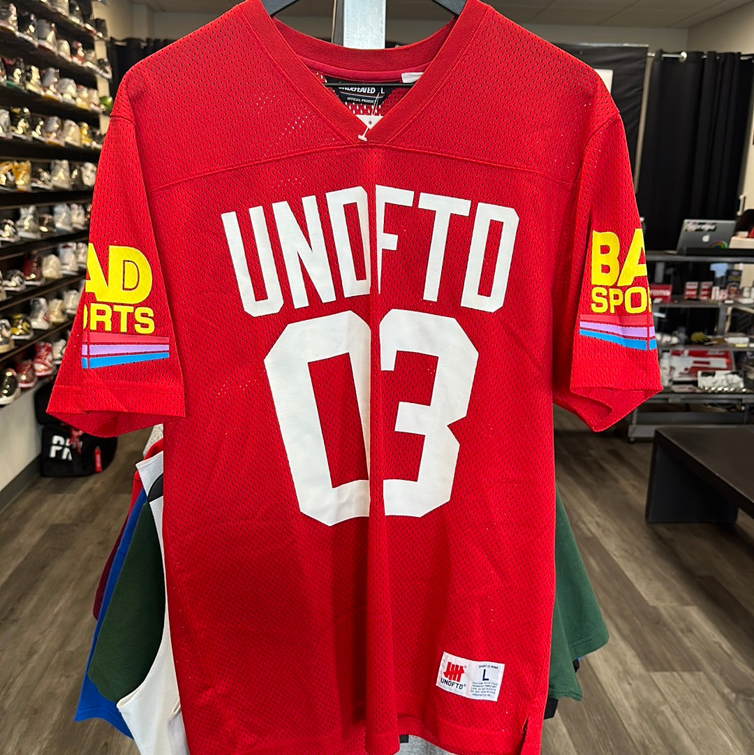 Undefeated Football Jersey - Red