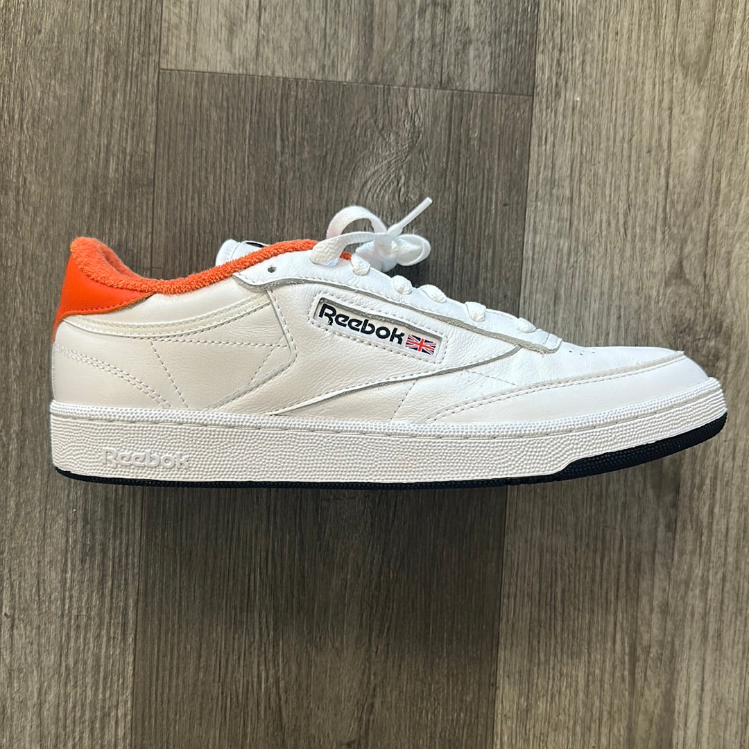 Reebok Club C 85 Eric Emanuel White Orange Navy