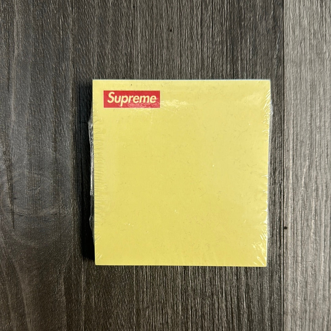 Supreme Post-It Notes Yellow