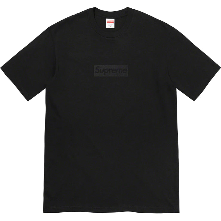 Supreme Tonal Box Logo Tee - Black