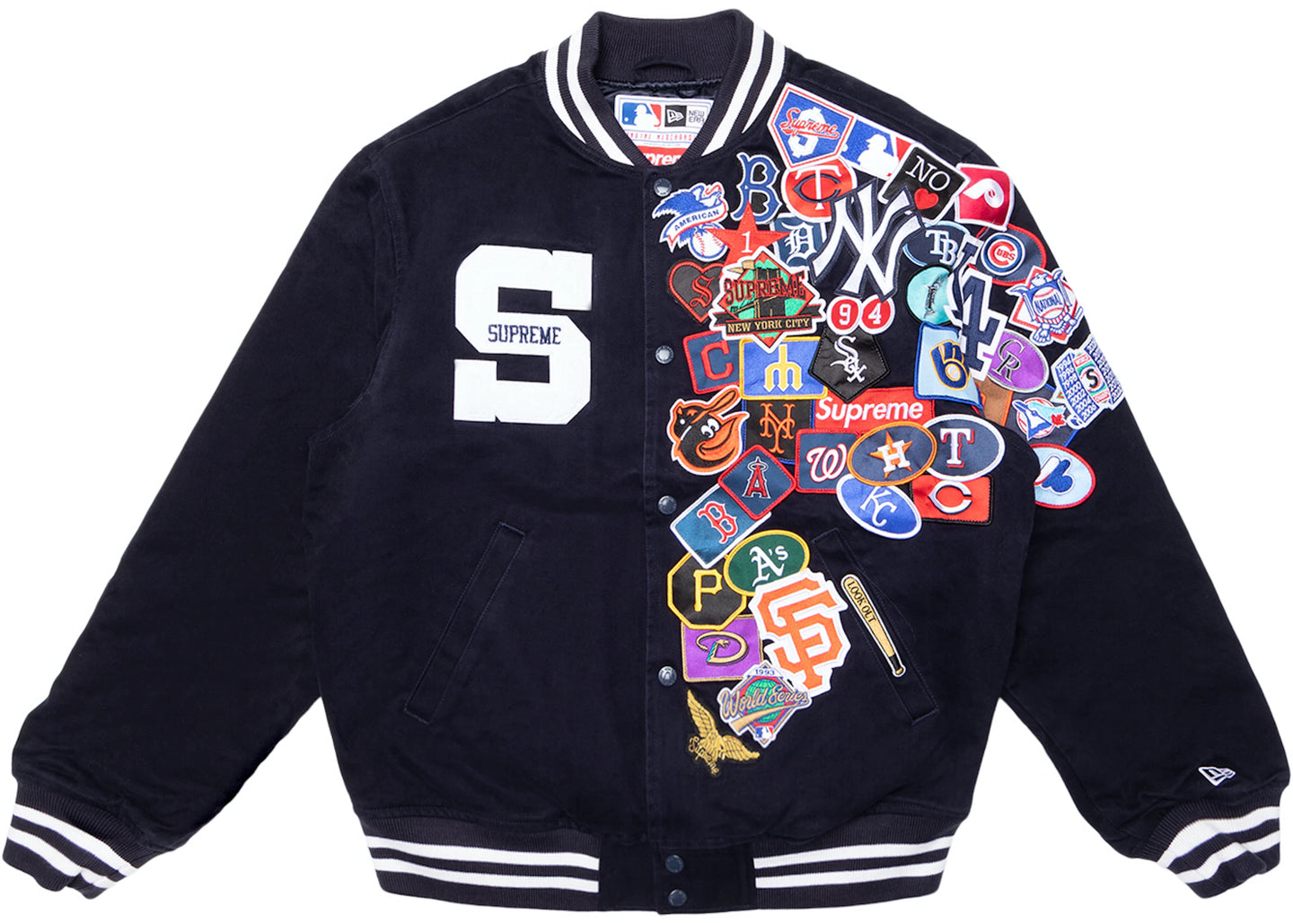 Supreme New Era MLB Varsity Jacket