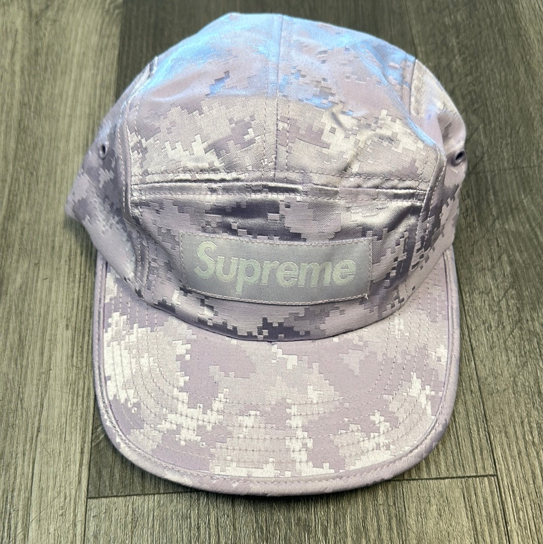 Supreme Satin Digi Camo Camp Hat